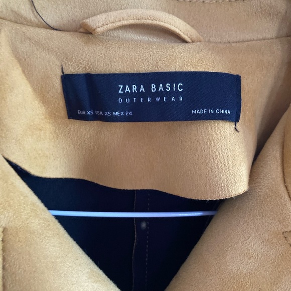 Zara suede jacket - XS - Picture 4 of 4